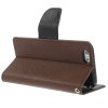 Pouzdro / kryt pro Apple iPhone 6 / 6S - Mercury, Fancy Diary Brown/Black