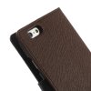 Pouzdro / kryt pro Apple iPhone 6 / 6S - Mercury, Fancy Diary Brown/Black