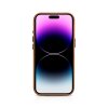 Kožený obal na iPhone 15 Pro - iCarer, OilWax MagSafe Camel