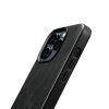 Kožený obal na iPhone 14 Pro - iCarer, OilWax MagSafe Black