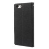 Pouzdro / kryt pro Apple iPhone 6 Plus / 6S Plus - Mercury, Fancy Diary BLACK/BLACK