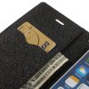Pouzdro / kryt pro Apple iPhone 6 Plus / 6S Plus - Mercury, Fancy Diary BLACK/BLACK