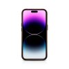 Kožený obal na iPhone 14 Pro - iCarer, OilWax MagSafe Brown