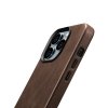 Kožený obal na iPhone 14 Pro - iCarer, OilWax MagSafe Brown