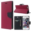 Pouzdro / kryt pro Apple iPhone 6 Plus / 6S Plus - Mercury, Fancy Diary HOTPINK/NAVY