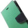 Pouzdro / kryt pro Apple iPhone 6 Plus / 6S Plus - Mercury, Fancy Diary MINT/NAVY