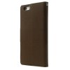 Pouzdro / kryt pro Apple iPhone 6 Plus / 6S Plus - Mercury, Fancy Diary BROWN/BLACK