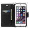 Pouzdro / kryt pro Apple iPhone 6 Plus / 6S Plus - Mercury, Fancy Diary BROWN/BLACK