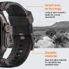 Řemínek pro Apple Watch 44mm / 45mm / 46mm / 49mm - Spigen, Durapro Armor Black Edition