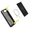Ochranný kryt na iPhone 17e / 16e - Spigen, Rugged Armor MagSafe Black