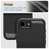 Ochranný kryt na iPhone 17e / 16e - Spigen, Rugged Armor MagSafe Black