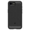 Ochranný kryt na iPhone 17e / 16e - Spigen, Rugged Armor MagSafe Black