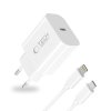 Rychlá nabíječka do sítě pro iPhone a iPad - Tech-Protect, NC20W + Lightning kabel