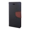 Pouzdro / kryt pro iPhone 7 Plus / 8 Plus - Mercury, Fancy Diary BLACK/BROWN