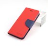 Pouzdro / kryt pro iPhone 7 Plus / 8 Plus - Mercury, Fancy Diary RED/NAVY