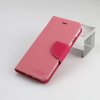 Pouzdro / kryt pro iPhone 7 Plus / 8 Plus - Mercury, Fancy Diary PINK/HOTPINK