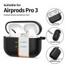 Pouzdro s karabinou na sluchátka AirPods Pro 3 - Tech-Protect, Silicone Hook Black