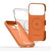 Ochranný kryt na iPhone 17 Pro MAX - Tech-Protect, Silicone MagSafe Cosmic Orange