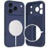 Ochranný kryt na iPhone 17 Pro MAX - Tech-Protect, Silicone MagSafe Deep Blue