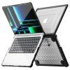Odolné pouzdro na MacBook Pro 14 (2021-2026) - Tech-Protect, SmartShell Pro Black/Clear