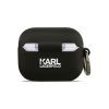Pouzdro pro sluchátka AirPods Pro 3 - Karl Lagerfeld, 3D Logo NFT Karl Head Black