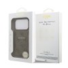 Ochranný kryt na iPhone 17 Pro - Guess, 4G Colored Ring MagSafe Brown
