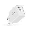 Rychlá USB-C nabíječka do sítě - Tech-Protect, C35W PD35W White - ROZBALENO