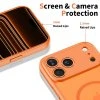 Ochranný kryt na iPhone 17 Pro MAX - Tech-Protect, Basicmag MagSafe Cosmic Orange