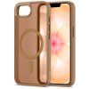 Ochranný kryt na iPhone 17e / 16e - Tech-Protect, Basicmag MagSafe Matte Brown