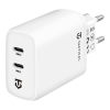 Rychlá nabíječka do sítě - Tactical, Base Plug Dual 40W White