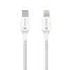 Rychlý kabel USB-C/Lightning - Tactical, Stitch Thread 200cm White