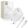 Rychlá nabíječka do sítě - Tech-Protect, C35W PD35W + Lightning kabel