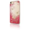 Pouzdro / kryt pro Apple iPhone 7 / 6s / 6 - Guess, Liquid Glitter RASPBERRY