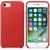 Ochranný kryt pro iPhone 7 - Apple, Leather Case Red