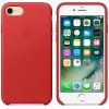 Ochranný kryt pro iPhone 7 - Apple, Leather Case Red