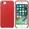 Ochranný kryt pro iPhone 7 - Apple, Leather Case Red