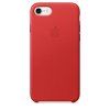 Ochranný kryt pro iPhone 7 - Apple, Leather Case Red