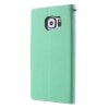 Pouzdro / kryt pro Samsung Galaxy S6 - Mercury, Fancy Diary Mint/Navy