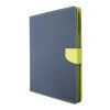 Pouzdro / kryt pro Apple iPad 2 / 3 / 4 - Mercury, Fancy Diary Navy/Lime