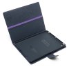 Pouzdro / kryt pro Apple iPad 2 / 3 / 4 - Mercury, Fancy Diary Purple/Navy