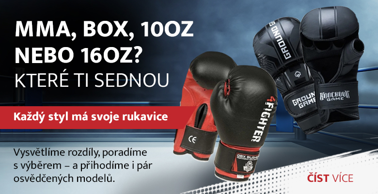 Jak vybrat správné rukavice na bojové sporty?