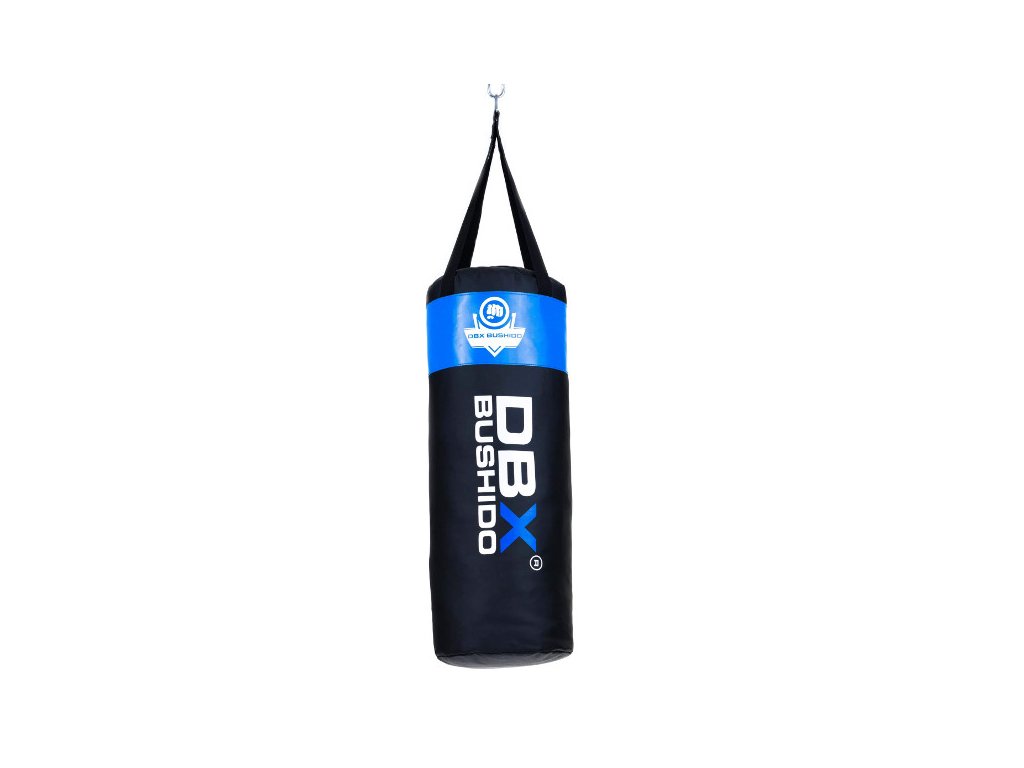 Boxovací pytel DBX BUSHIDO 80cm/30cm 15-20kg pro děti, modrý - IPPON SHOP
