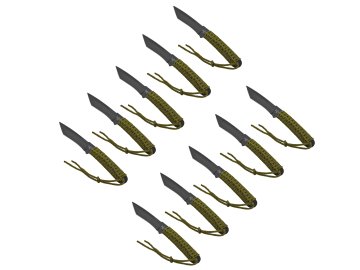 17296 8 vojensky vrhaci nuz tanto forces s pouzdrem
