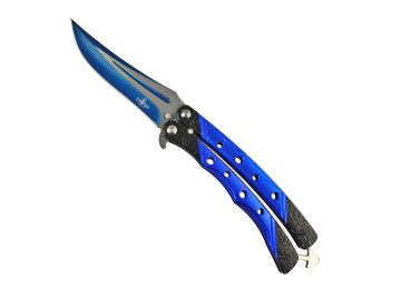 21534 1 balisong blue raptor