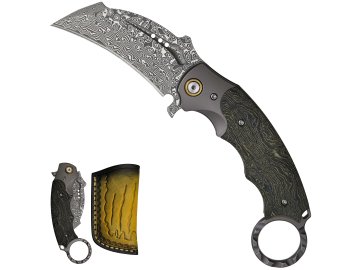 22976 1 zaviraci damaskovy karambit damascus al sham nerezovy