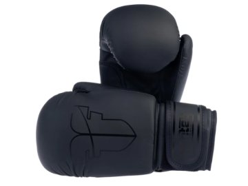 boxerské rukavice fighter basic černá