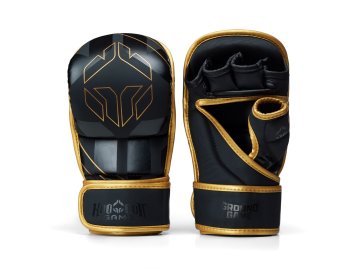 GROUND GAME MMA RUKAVICE LOGO 3.0 GOLD
