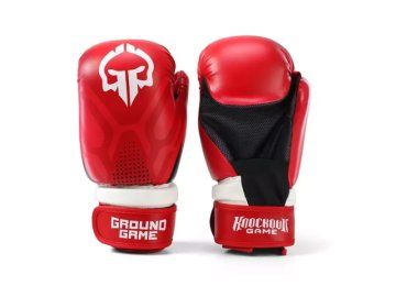 otevřené rukavice ground game cyborg red