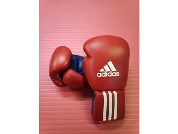 Boxerské rukavice Adidas (Barva ČERVENÁ, Velikost 10oz)