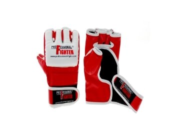 Professional Fighter MMA rukavice Profi Red (Velikost L, Barva ČERVENÁ)
